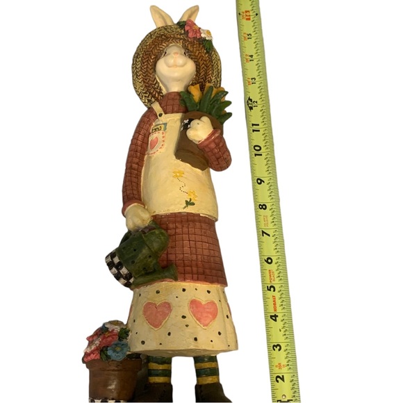 Vintage Easter country cottage core bunny - Picture 7 of 7